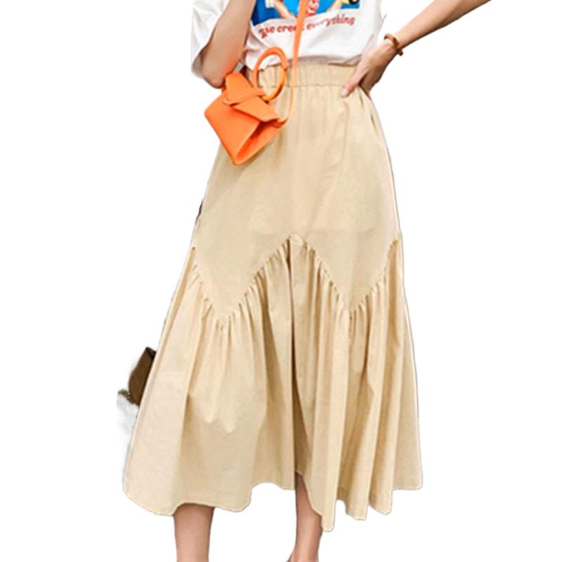 Streetwear Brand Sale - Gonna plissettata vintage coreana autunnale in