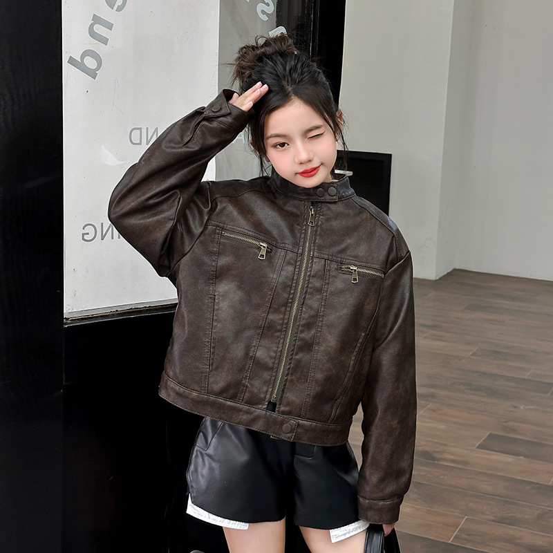 Streetwear Brand Logo Design - Cappotto antivento impermeabile per ragazze dei