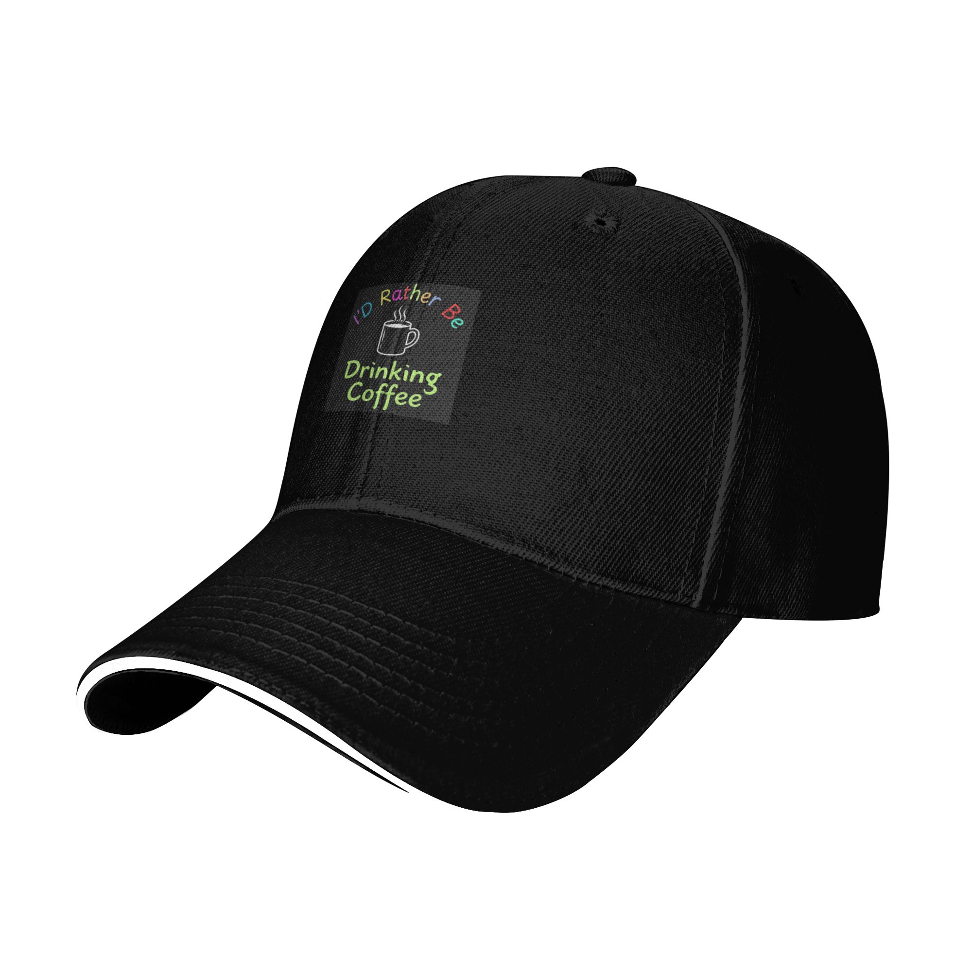 Streetwear Brand Sale - Cappellino da Baseball 'Preferirei Bere Caffè'