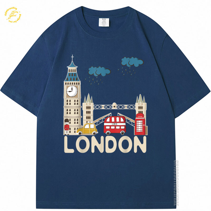 Streetwear Brand Sale - T-shirt Rainy London T-shirt oversize souvenir