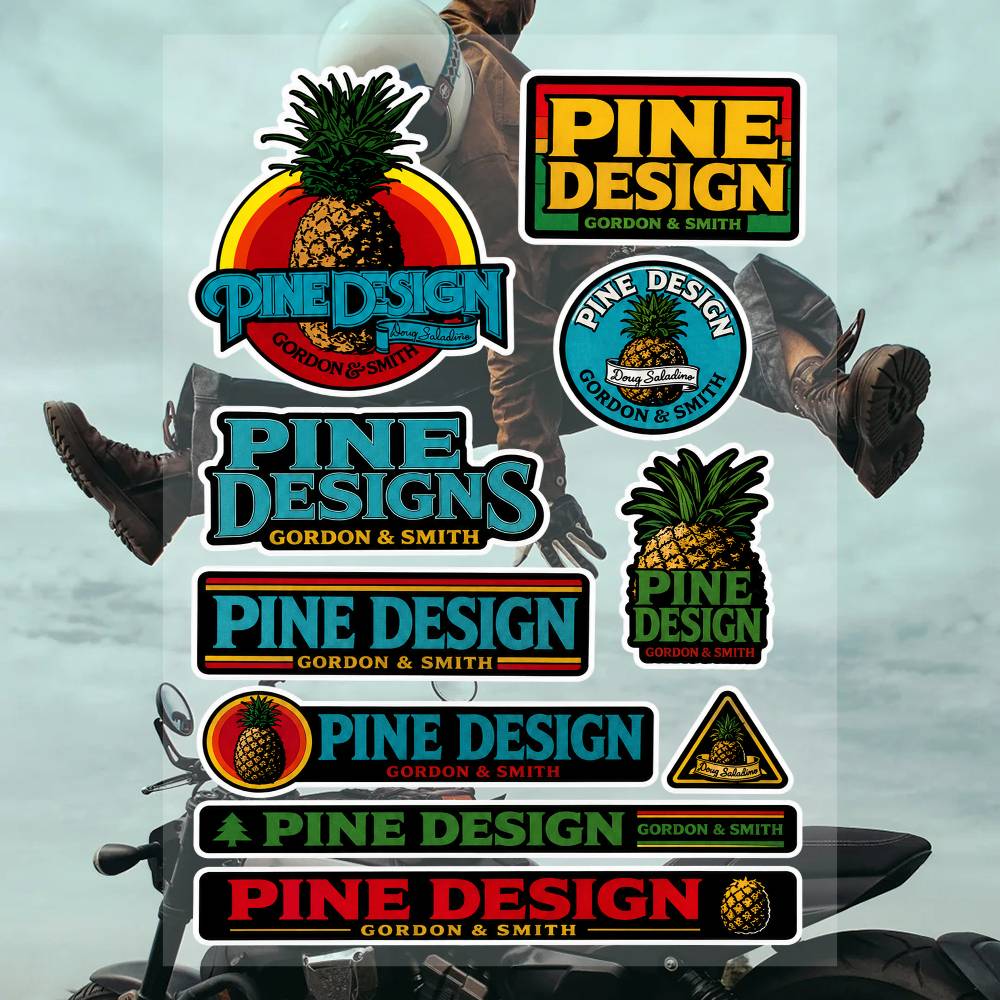 Set di Adesivi Sas-las-dino St - Streetwear Brand Stickers recensione e prezzo