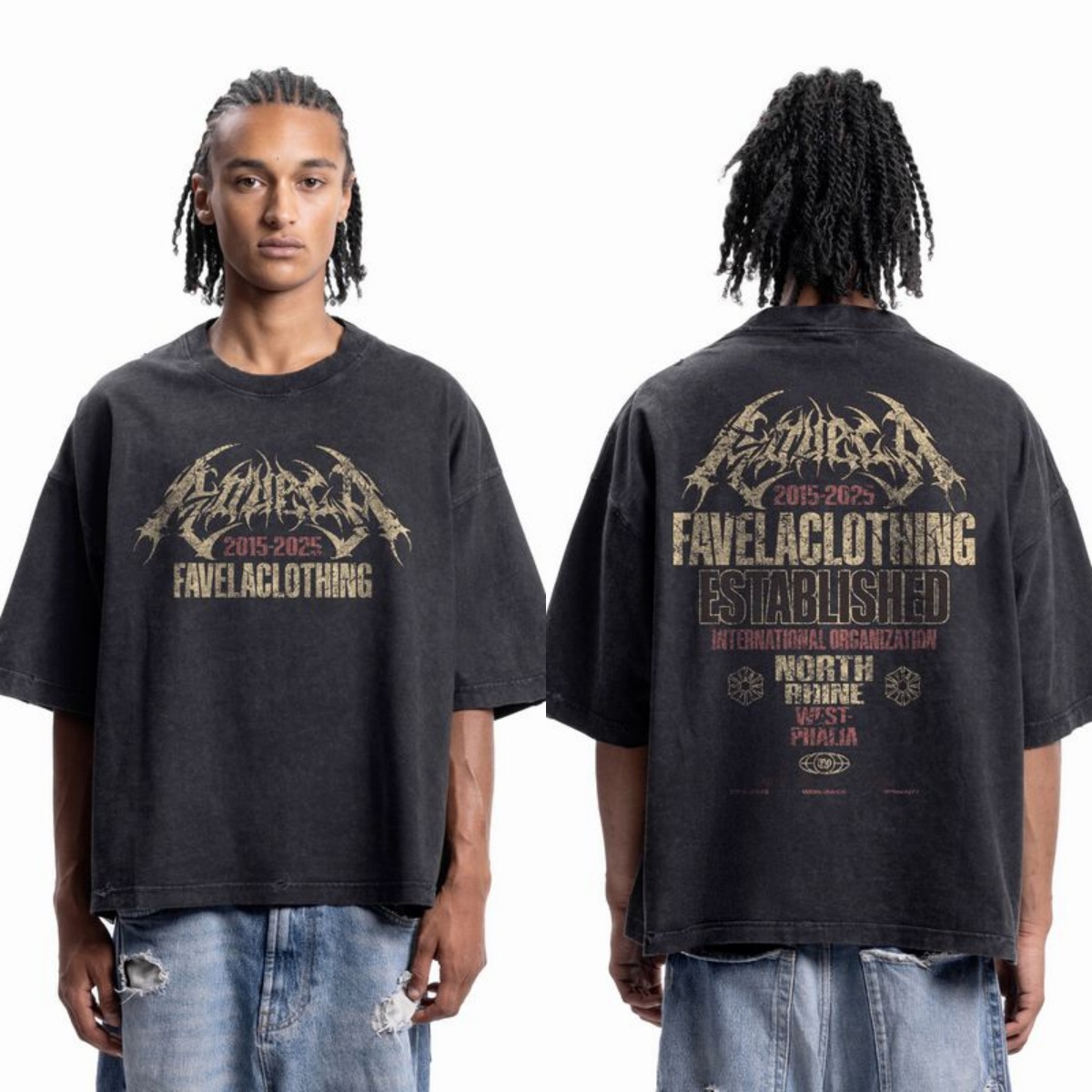 T-shirt in cotone con stampa g - Streetwear Brand Font recensione e prezzo