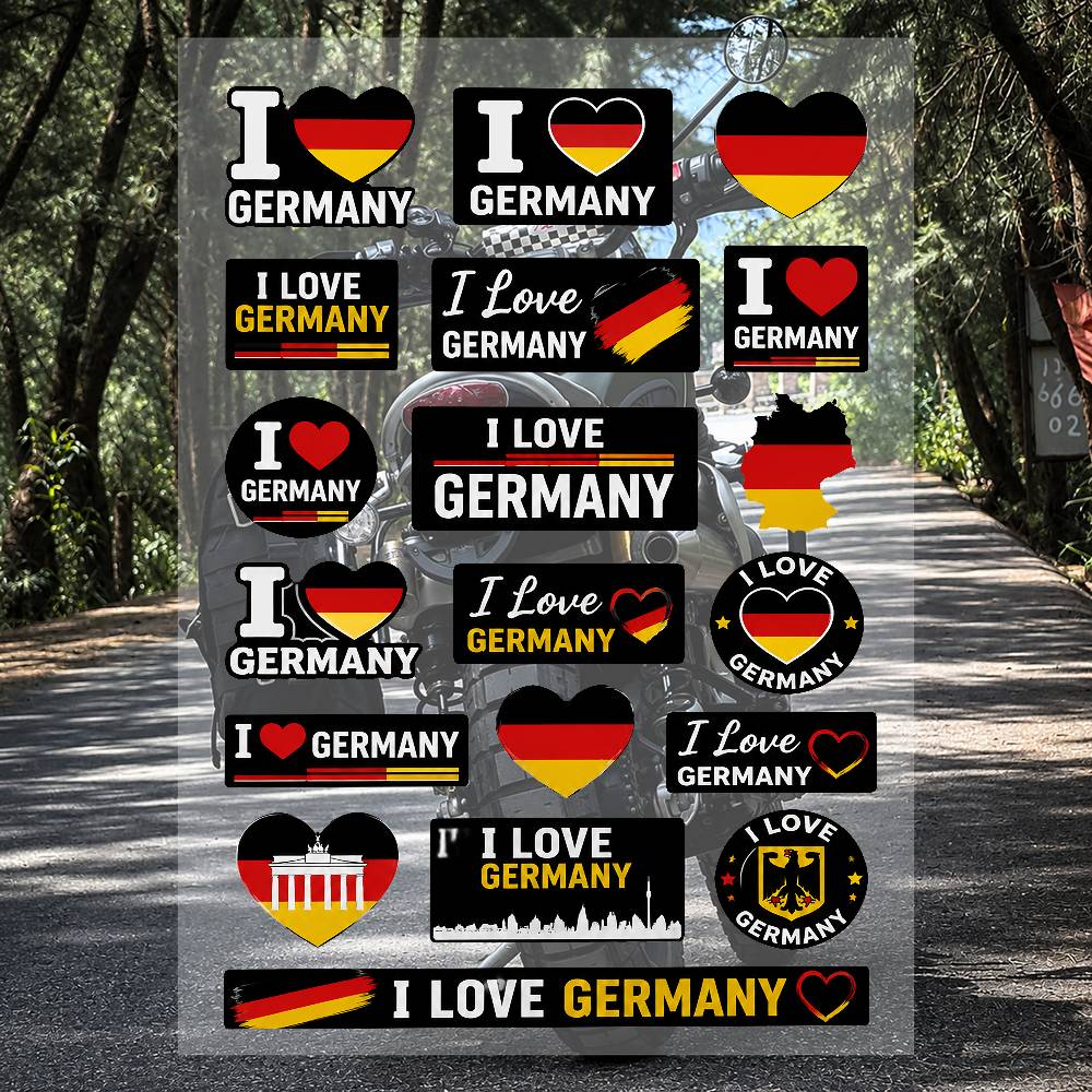 Set di Adesivi del Marchio Ted - Streetwear Brand Germany recensione e prezzo