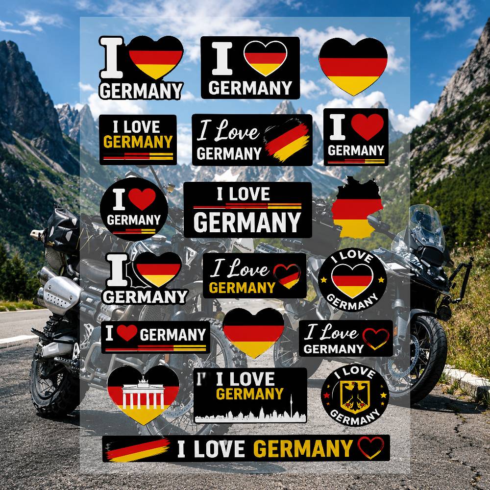 Set di Adesivi del Marchio Ted - Streetwear Brand Germany recensione e prezzo