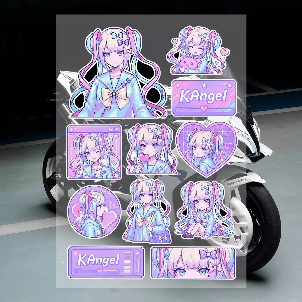 Set di Adesivi del Marchio A-K - Streetwear Brand Stickers recensione e prezzo