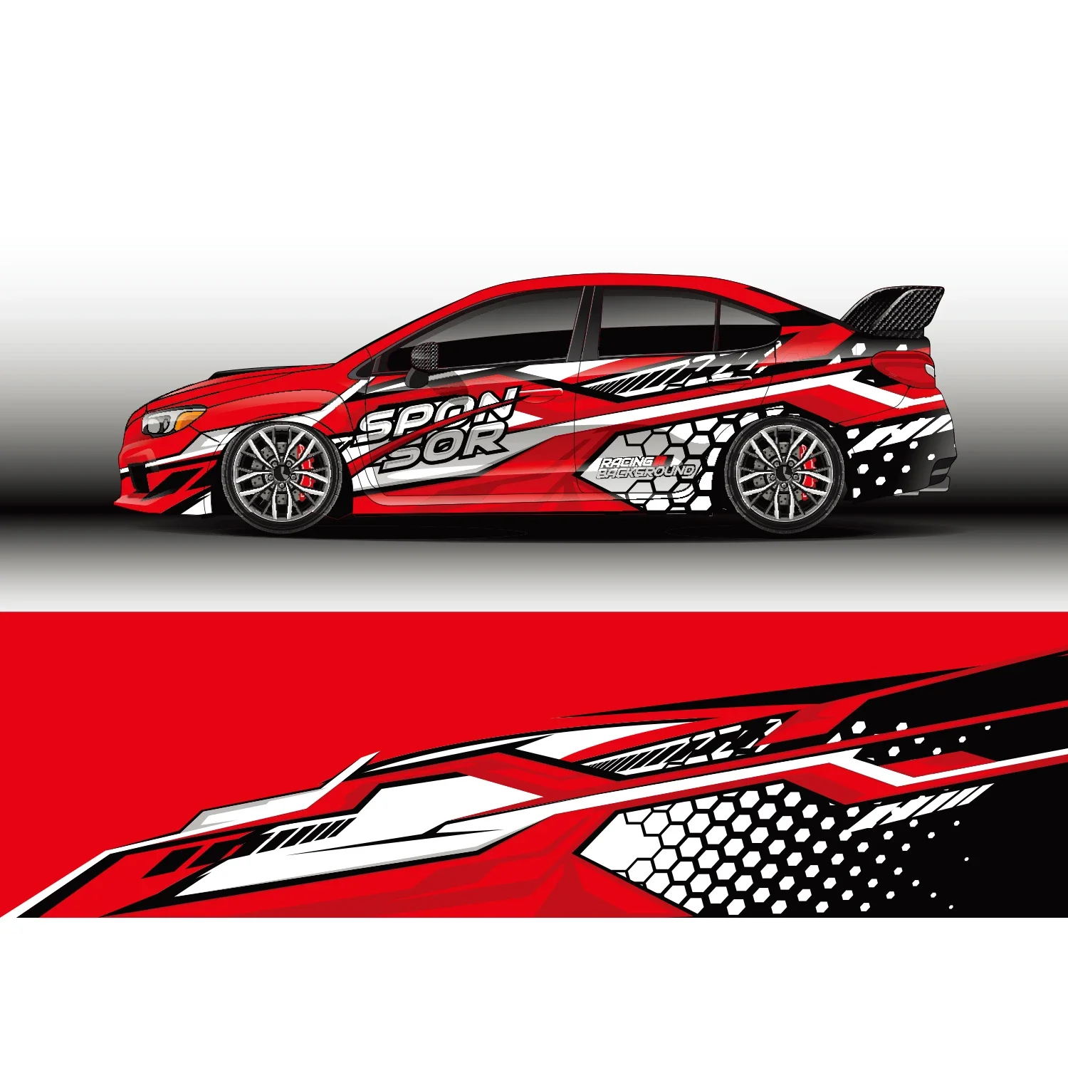 Stripe Car Car Full Wrap Stick - Streetwear Brand Stickers recensione e prezzo
