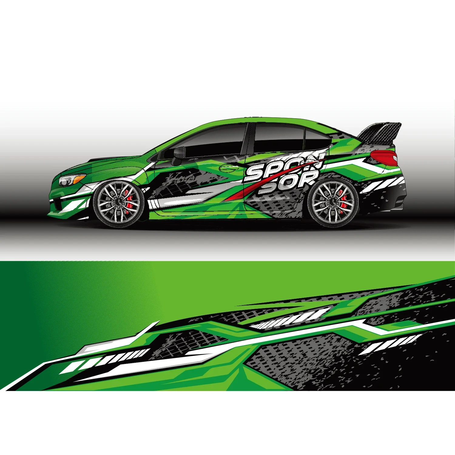 Stripe Car Car Full Wrap Stick - Streetwear Brand Stickers recensione e prezzo