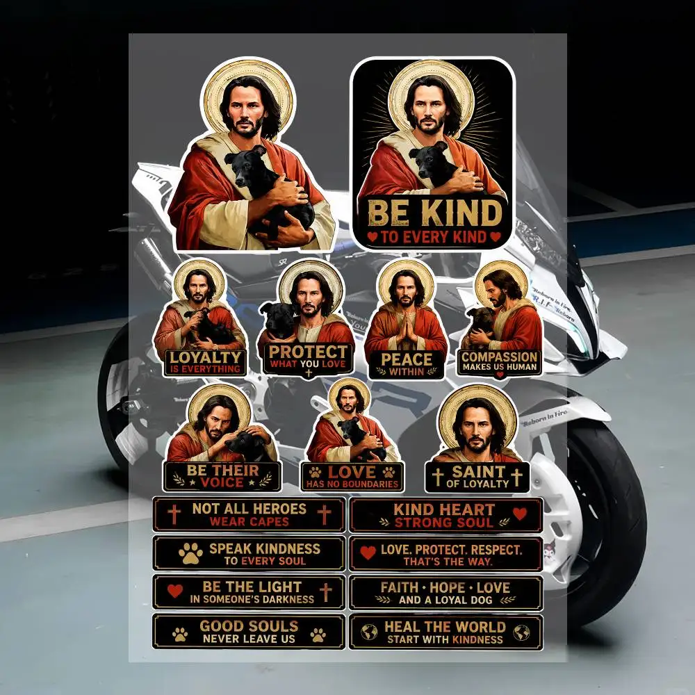A-as-nG-el John Wick Chas-sinG - Streetwear Brand Stickers recensione e prezzo