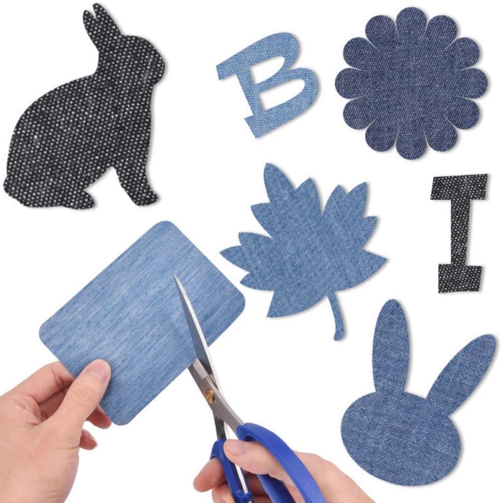 20 pz Denim Taglio Pezzo Ferro - Streetwear Brand Stickers recensione e prezzo